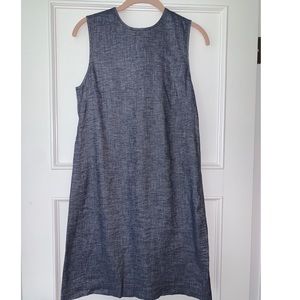 Theory Adraya Denim A-Line Dress